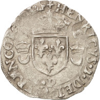 Monnaie, France, Douzain Aux Croissants, 1551, Dijon, TB+, Billon, Duplessy:997 - 1547-1559 Enrique II