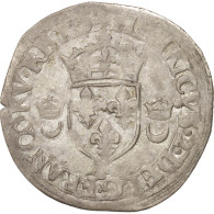 Monnaie, France, Douzain Aux Croissants, 1550, Angers, TB+, Billon, Duplessy:997 - 1547-1559 Heinrich II.