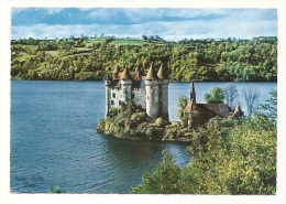 Cp, 15, Château De Val, Sur Le Lac Du Barrage De Bort - Sonstige & Ohne Zuordnung