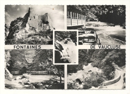 Cp, 84, Fontaine De Vaucluse, Multi-Vues - Autres & Non Classés