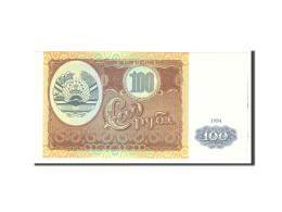 Billet, Tajikistan, 100 Rubles, 1994, Undated, KM:6a, NEUF - Tajikistan