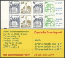 DEUTSCHLAND 1980 Mi-Nr. MH 22 A Markenheft/booklet ** MNH - 1971-2000