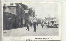 NORD - PAS DE CALAIS - 62 - PAS DE CALAIS - SELECTION - AUBIGNY EN ARTOIS - Rue De La Gare - Guerre 14 - Aubigny En Artois