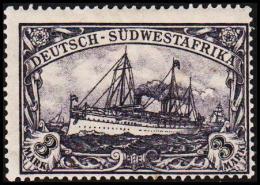 1906 - 1919. DEUTSCH-SÜDWESTAFRIKA 3 MARK Kaiserjacht SMS Hohenzollern.  (Michel: 31) - JF191156 - Altri & Non Classificati