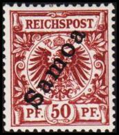 1900. Samoa 50 Pf. REICHSPOST.  (Michel: 6) - JF191072 - Other & Unclassified