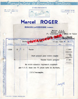 19 - BEAULIEU SUR DORDOGNE - FACTURE MARCEL ROGER- MANUFACTURE BONNETERIE- NIC & CLO- 1956 - 1950 - ...