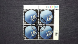 UNO-New York 1073 Oo/FDC-cancelled EVB ´B´, Blauhelm Der UNO-Friedenstruppen - Used Stamps