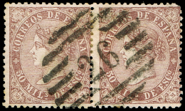 GERONA - EDI O 98 (2) - MAT. PARRILLA CON CIFRA 26-GERONA - Used Stamps