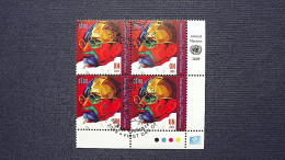 UNO-New York 1170 Oo/FDC-cancelled EVB ´D´, Mohandas Karamchand Gandhi, Genannt Mahatma (1869-1948) - Gebruikt