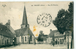 18 - Baugy : Rue Saint Martin - Baugy