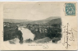 CPA 11 VUE GENERALE DE LIMOUX 1904 - Limoux