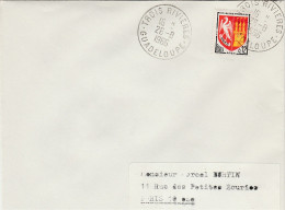 Trois Rivières Guadeloupe 1966 - Lettre Brief Cover - Ile Island - Brieven En Documenten