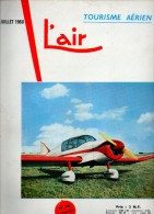 Livre - Tourisme Aérien Le Jadel Quadriplace "Mousquetaire" Construit à Bernay - N° 761 Juillet 1960 - Aviation