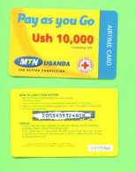 UGANDA - Remote Phonecard As Scan - Ouganda