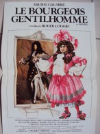 AFFICHE CINEMA  -MICHEL GALABRU -LE BOURGEOIS GENTILHOMME- ANNEE 1982 - Posters