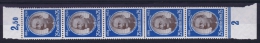 Deutsche Reich Mi Nr 543 Y  Not Used (*) 1934 Randstuck 5 Streifen - Unused Stamps