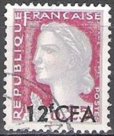 Réunion 1961 Michel 416 O Cote (2005) 0.40 Euro Marianne De Decaris Cachet Rond - Usados