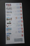 France: Lot De 10 PAP Différents Voyagés (voir Scan) - Collections & Lots: Stationery & PAP