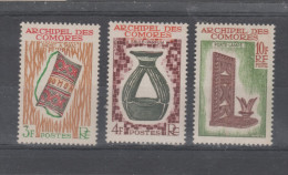 COMORES.  1963 . N° 29 à 31 Neuf  X X - Unused Stamps