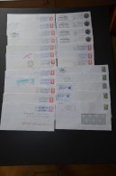 France: Lot De 24 PAP Types Briat Foot Et Tulipe Voyagés (voir Scan) - Lots Et Collections : Entiers Et PAP