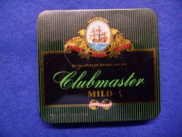 Boîte Métallique De Cigares Clubmaster, Vide - Boites à Tabac Vides