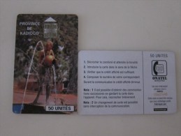 Chip Phonecard, Province De Kadiogo,used With Tiny Scratch - Burkina Faso