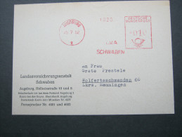 1952 , Berlin     ,Firmen Freistempel  Auf Karte - Lettres & Documents