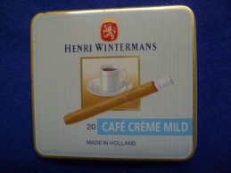 Boîte Métallique De Cigares Wintermans, Vide - Cajas Para Tabaco (vacios)