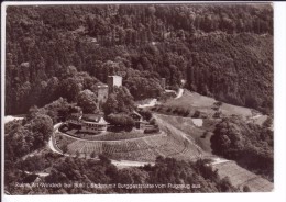 CP   Ruine Alt-Windeck Bei Bühl I. Baden Mit Burggaststätte Vom Flugzeug Aus - Birkenfeld (Nahe)