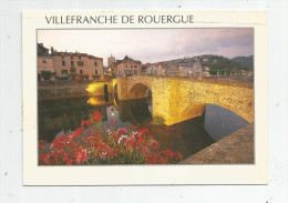 Cp , 12 , VILLEFRANCHE DE ROUERGUE , Ed : Compa , Voyagée - Villefranche De Rouergue