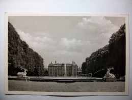 Carte Postale Allemagne Schwetzingen Deutschlands Schönster Schlossgarten Hirschgruppe Mit Blick Zum SchloB - Schwetzingen