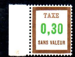 Y1679 - FRANCIA  Fictif   Timbres Des Cours D'intruction Sans Valeur Taxe 0.30  ***  MNH - Finti