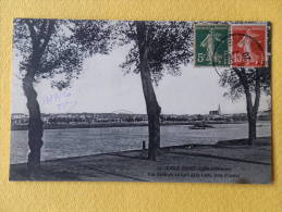 Dep 44 , Cpa BASSE INDRE , Vue Générale Au Bord De La Loire , Prise D'Indret (02V049) - Basse-Indre