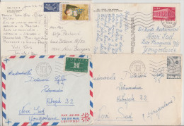 Lot 8 Envelopper EUROPA Francaise Lot 8 Letters - Colecciones