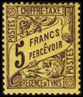 1901. 5 FRANK A PERCEVOIR. (Michel: P 35) - JF191258 - Postage Due