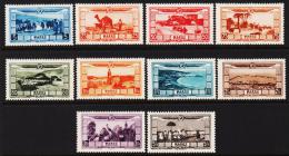 1928. Aid To Flod-victimes. Complete Set With 10 Stamps.  (Michel: 77-86) - JF191283 - Ongebruikt