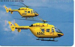 Hélicoptère  Helicopter Avion Jet Télécarte 6 000 Exemplaires Phonecard  (293) - O-Series : Series Clientes Excluidos Servicio De Colección