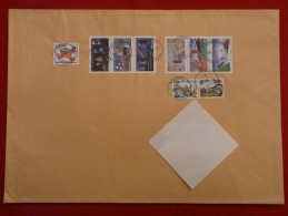 Suède - Timbres De Carnets - Le 20e Siècre I =  2054/2056 + Le 20e Siècre II =  2084/2086 + Scoutisme = 900/901 - Envelo - Storia Postale