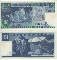 SINGAPORE  $1    P18b   ( ND 1987 ) UNC - Singapore