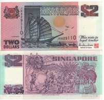 SINGAPORE  $2    P28   ( ND 1992 ) UNC - Singapur