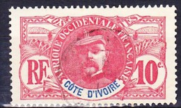 COTE D'IVOIRE 1906-07 YT N° 25 Obl. - Usados