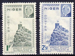 NIGER 1941 YT N° 93 Et 94 ** SANS GOMME - Nuevos