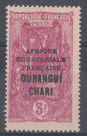 French Ubangui, Oubangui 1927 Yvert#83 Mint Hinged - Nuovi