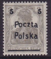 POLAND 1919 Poznan Fi 66 Mint Hinged - Neufs