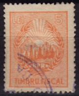 Romania - Stempelmarke - Fiscal Revenue Stamp - Fiscaux