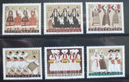 Yugoslavia 1961; Yugoslav Costumes (II) - Unused Stamps