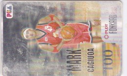 Philippines, PHI-TC-070a, Basket Ball, Mark Cagioua (Spelling Error), 2 Scans.  December 31, 2003   NB : Some Wear - Filipinas
