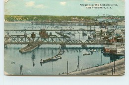 EAST PROVIDENCE - Bridges Over The Seekonk River.(carte Vendue En L'état) - Providence