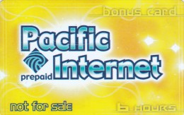 Philippines, 6 Hours, Pacific Internet Card, 2 Scans. - Filippijnen
