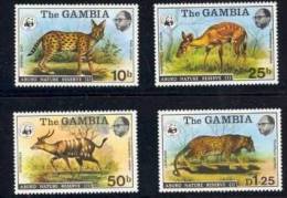 GAMBIE, WWF, ABUKO NATURE RESERVE, Yvert 330/33 ** Neuf Sans Charniere. MNH - Ungebraucht